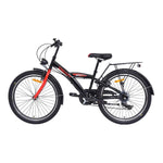 Chanty 24" Børnecykel – Dreng – Sort/Rød – 7 Gear & V-Bremser